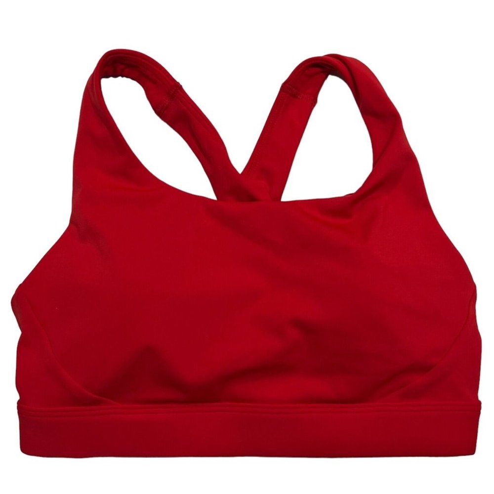 NWT ATHLETA Ultimate D-DD Sports Bra XS Red Racerback - New